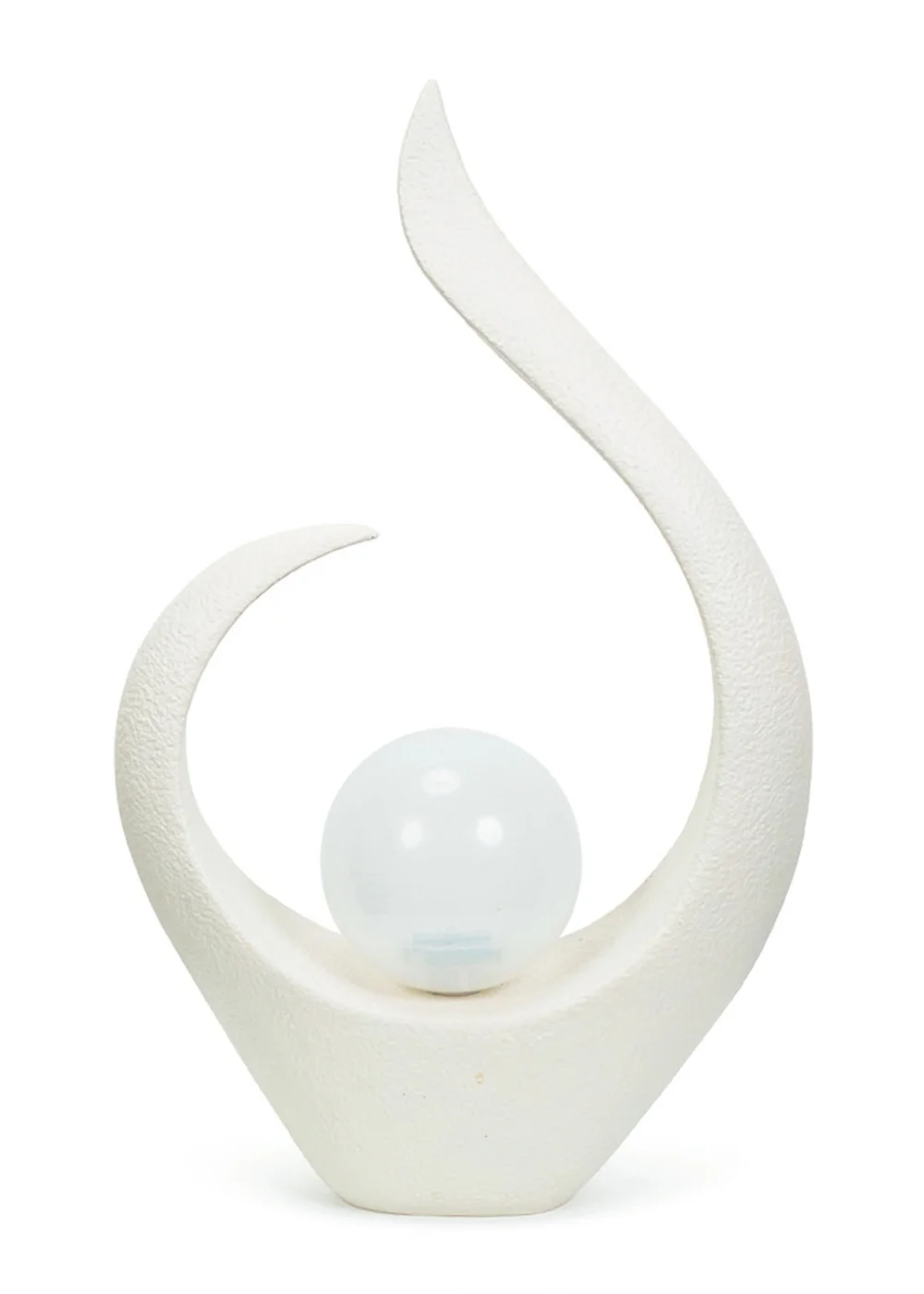 ValueLights White Solar Abstract Ornament (59cm x 37cm x 14cm) - One Size Image 2