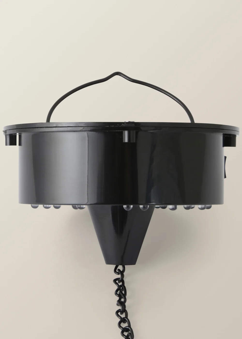 ValueLights Silver Rotating Disco Mirror Ball Ceiling Light (50cm x 20cm) - One Size Image 4