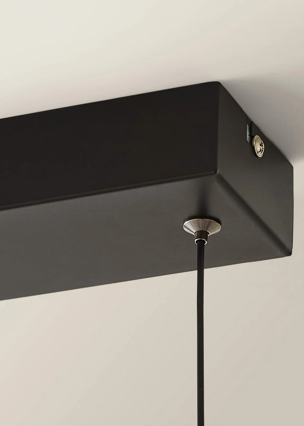 ValueLights Infinity Matt Black Double Twist LED Ceiling Light (100cm x 97cm x 11cm) - One Size Image 5
