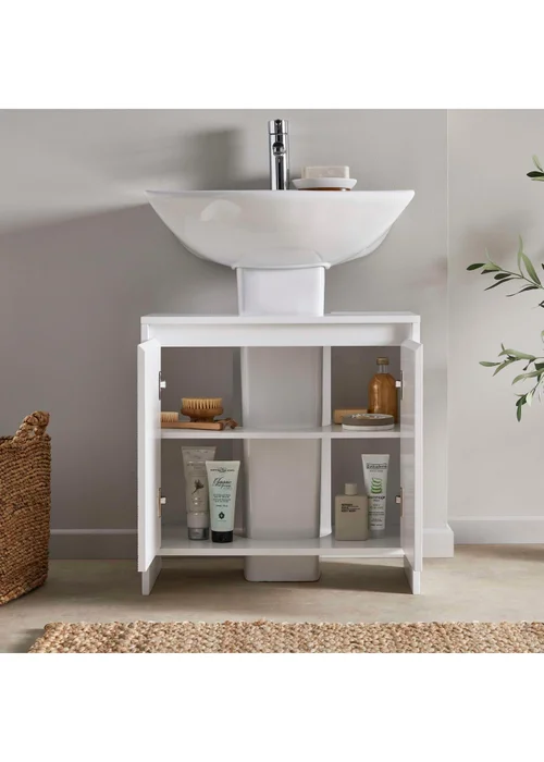 Lloyd Pascal White Haddon Under Basin - One Size Image 5