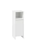 Lloyd Pascal White Haddon Single Door Floor Cabinet - One Size Image 3