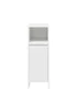Lloyd Pascal White Haddon Single Door Floor Cabinet - One Size Image 2