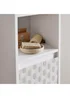 Lloyd Pascal White Haddon Single Door Floor Cabinet - One Size Image 4