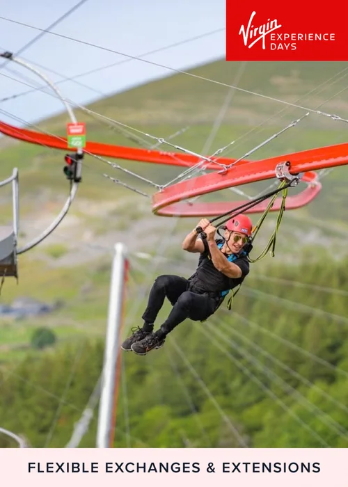 Virgin Experience Days Aero Explorer Zip Line Rollercoaster for Two at Zip World - No Size Image 1