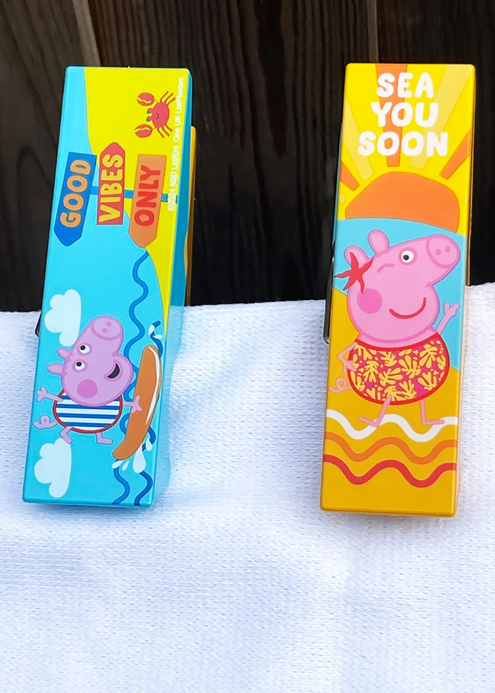 Peppa Pig Vibes Beach Pool Towel Clips - One Size Image 3
