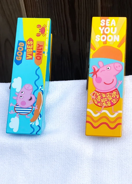 Peppa Pig Vibes Beach Pool Towel Clips - One Size Image 3