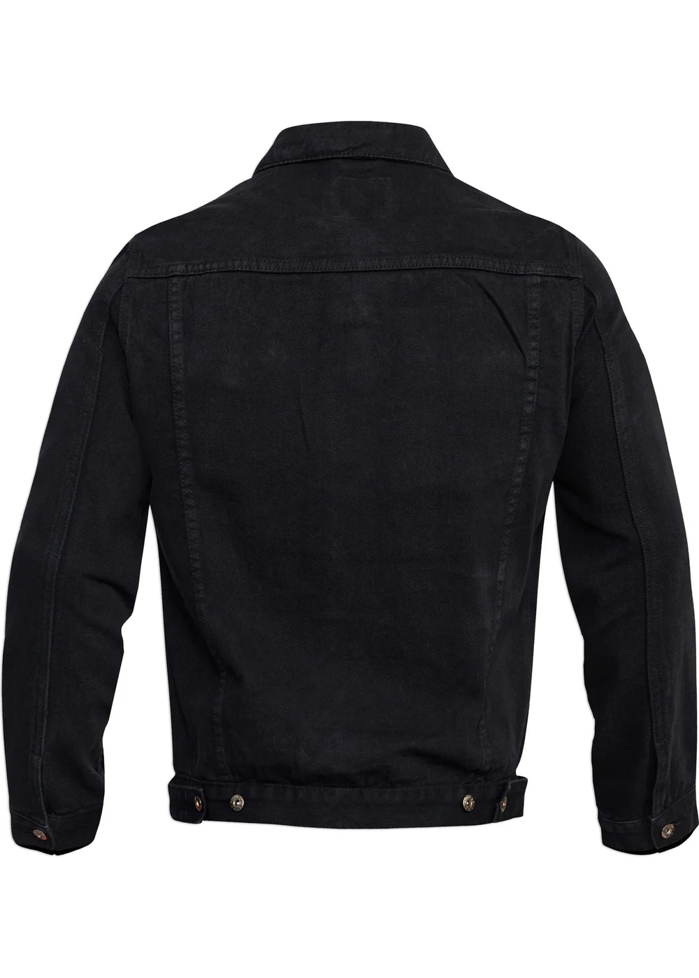 Duke Black London Trucker Denim Jacket - S Image 2