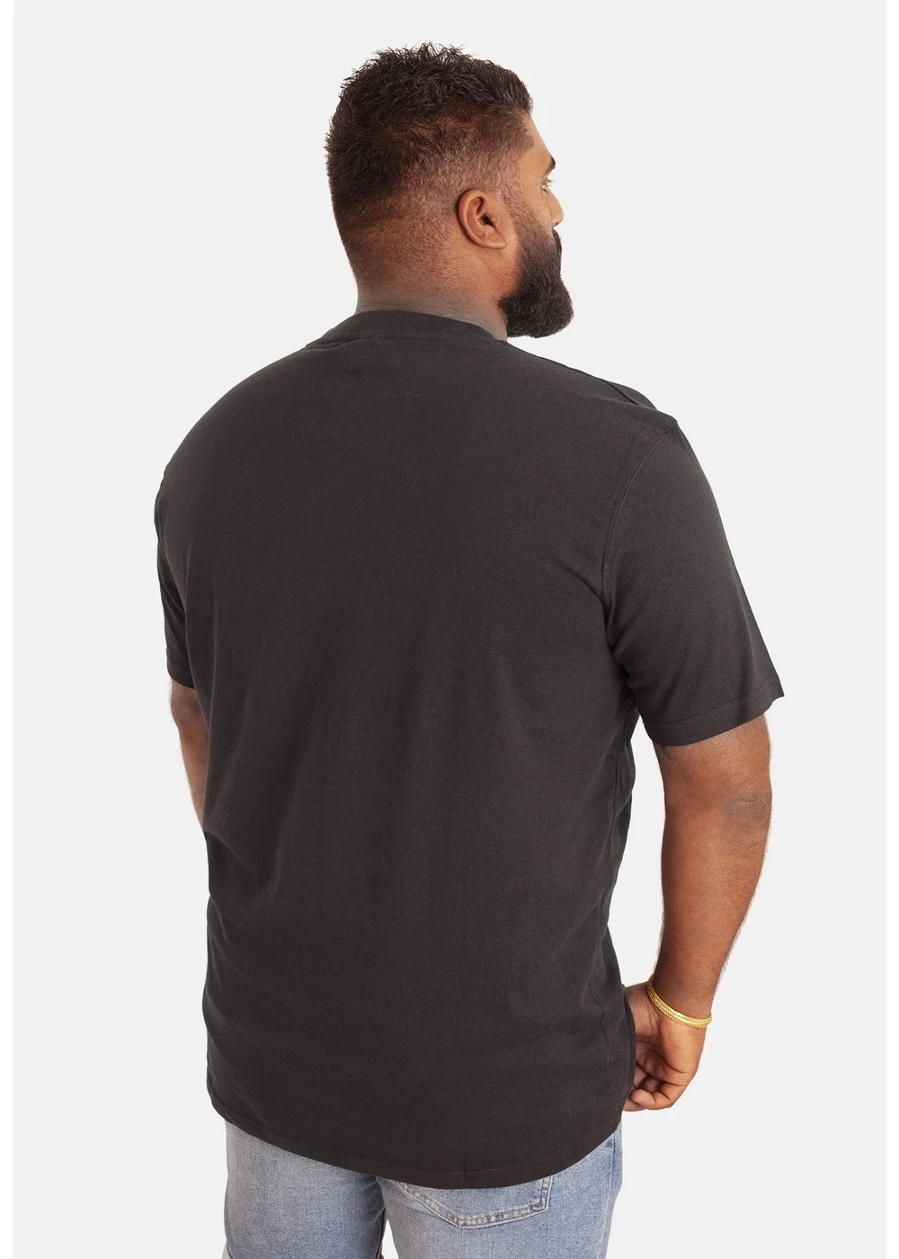 Duke Black Kingsize Flyers-1 Crew Neck T-Shirt - Extra Large Image 2