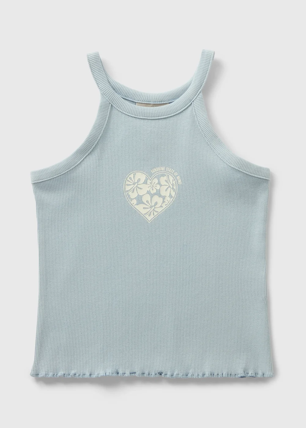 Girls Blue Vest (7-13yrs) - Age 7 Years Image 1