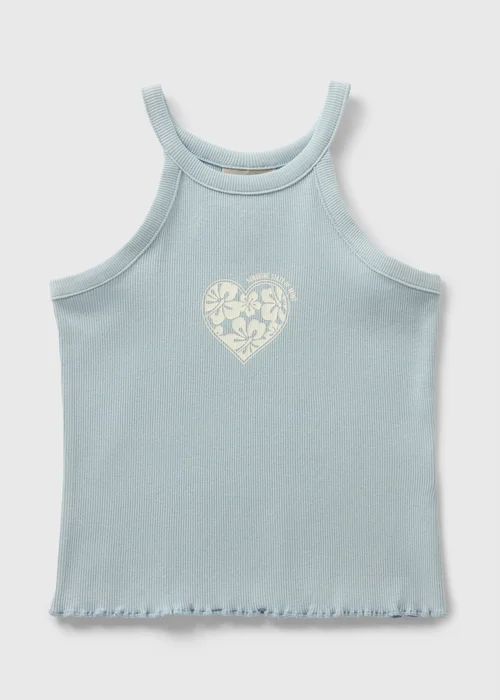Girls Blue Vest (7-13yrs) - Age 7 Years Image 1