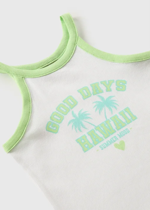 Girls Green Vest (7-13yrs) - Age 7 Years Image 2