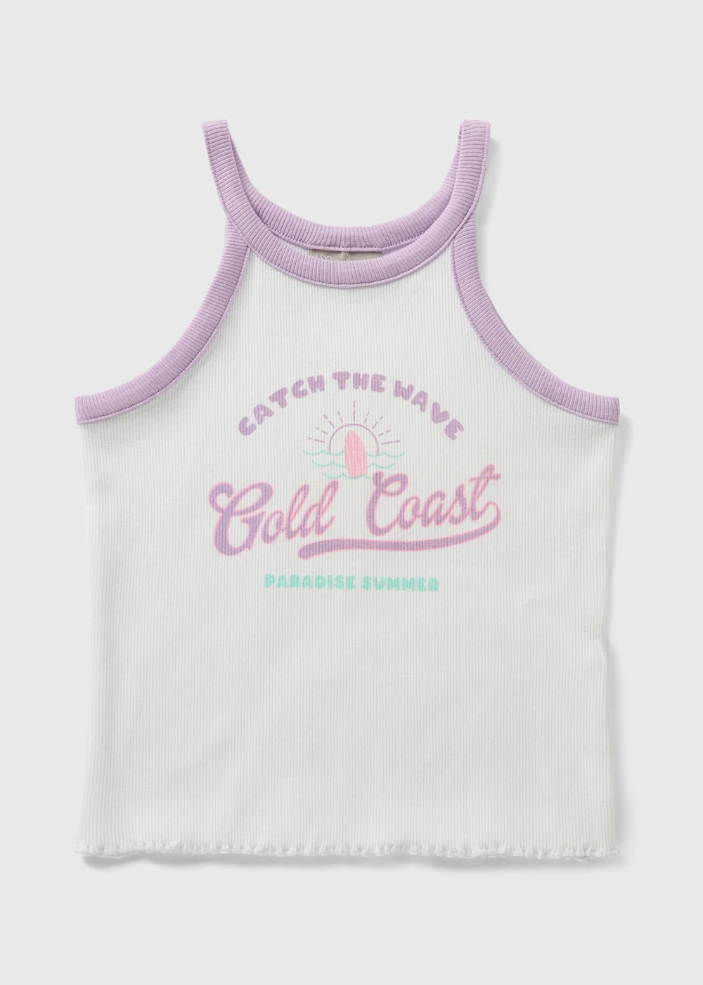 Girls Lilac Vest (7-13yrs) - Age 7 Years Image 1