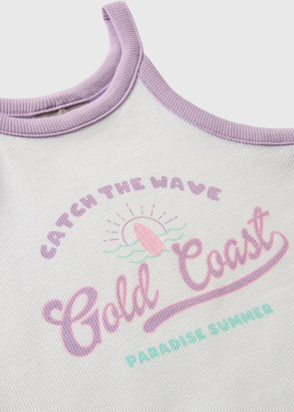Girls Lilac Vest (7-13yrs) - Age 7 Years Image 2