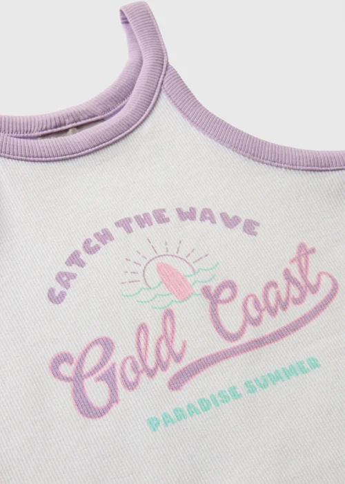 Girls Lilac Vest (7-13yrs) - Age 7 Years Image 2
