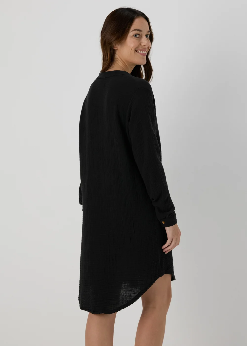 Black Double Cloth Shirt - XS Image 2