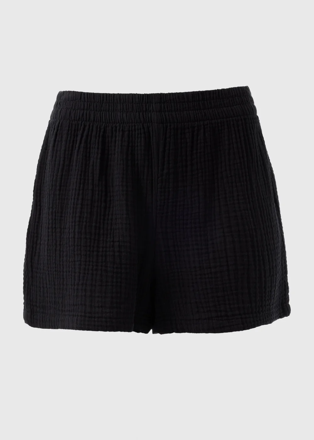 Black Cloth Beach Shorts - Extra small Image 4