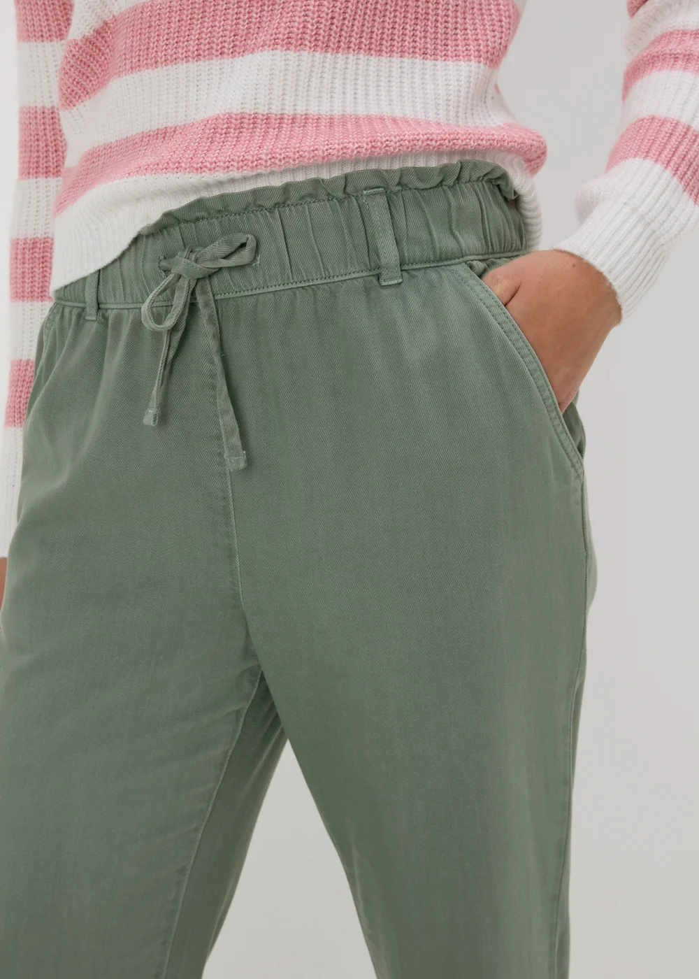 Sage Utility Trousers - Size 8 Image 3
