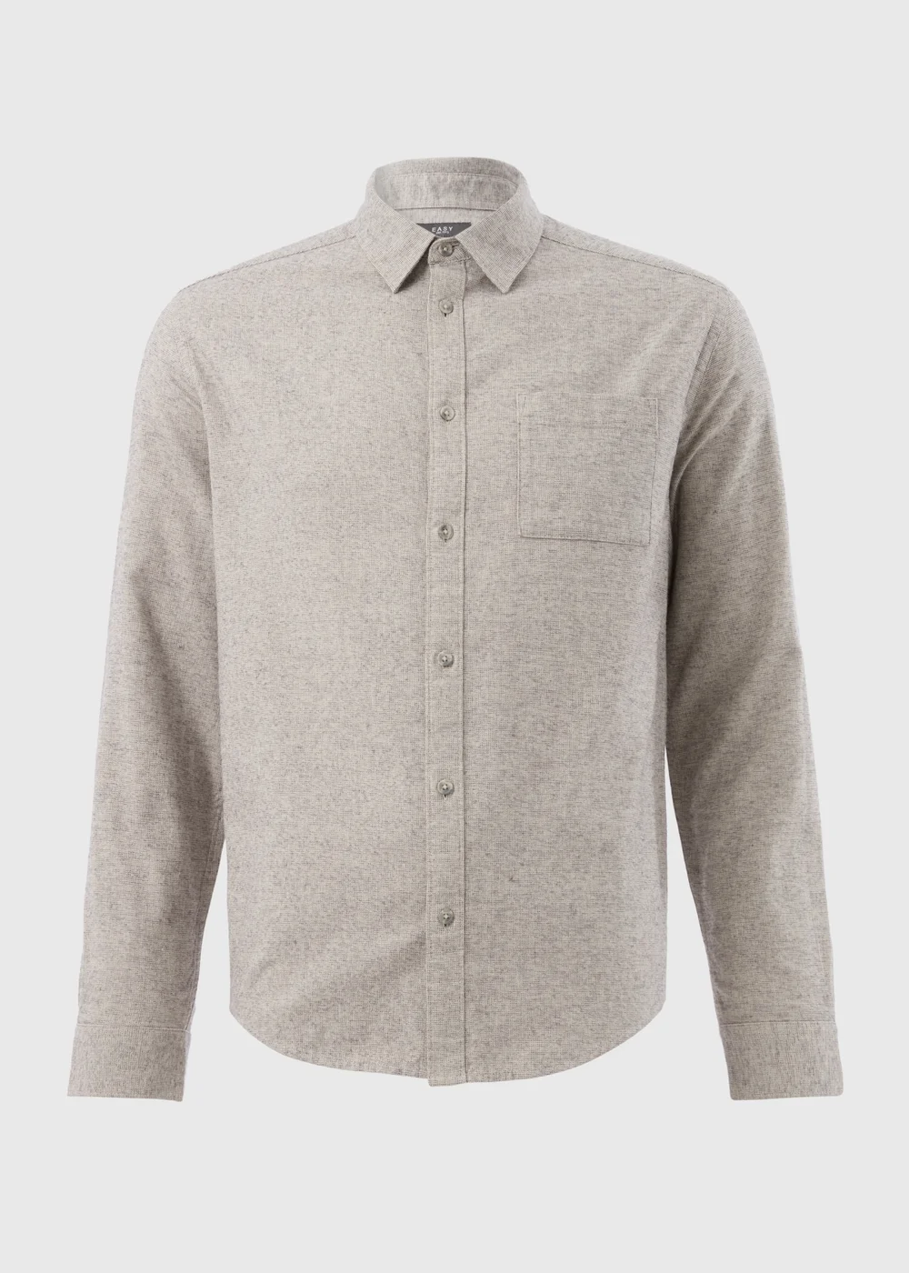 Grey Textured Shirt - S Image 4