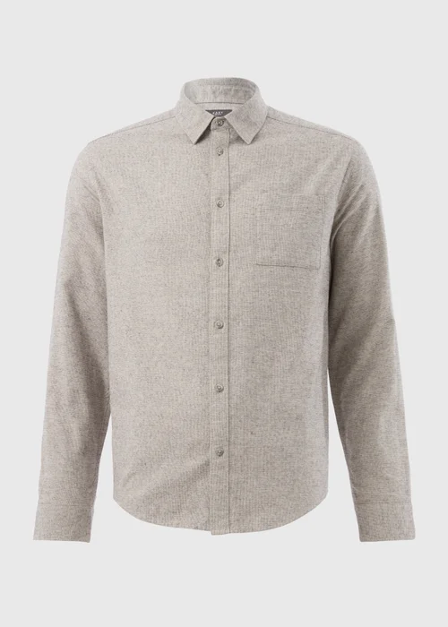 Grey Textured Shirt - S Image 4
