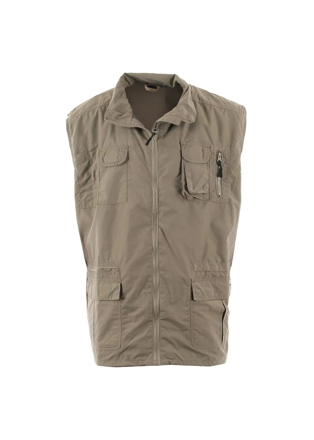 Duke Brown Enzo Kingsize Multi Pocket Hunting Waistcoat - 2XL Image 1