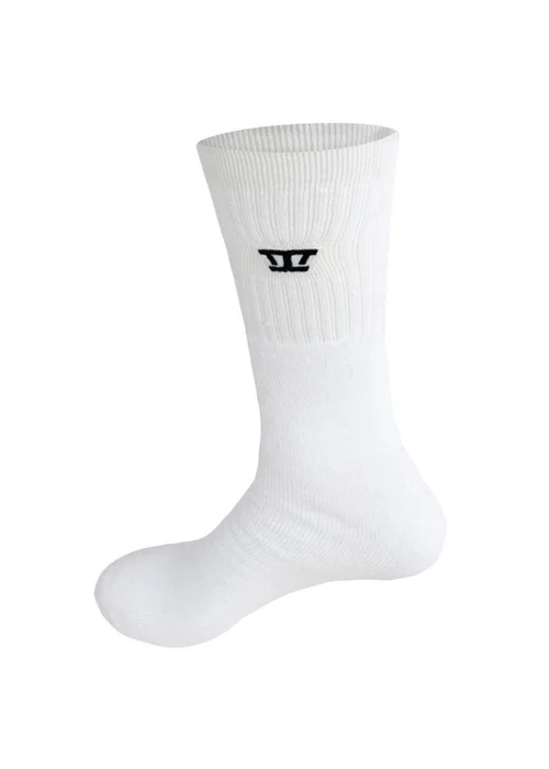 Duke White Logan Kingsize Socks (Pack of 2) - Size 11 Image 1