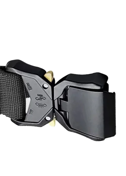 Duke Black Dale Heavy Duty Kingsize Belt - 2XL Image 2