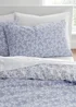Bianca Fine Linens Shadow Leaves 200 Thread Count Cotton Reversible Duvet Cover Set - Single Image 3