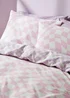 Sassy B Bedding Checkerboard Wave Reversible Duvet Cover Set - Single Image 3
