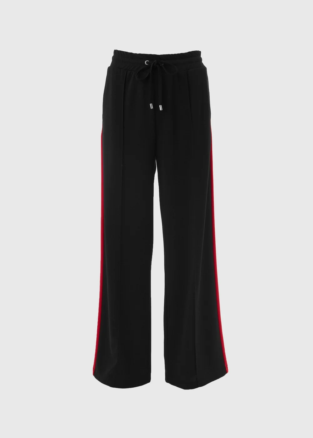 Black Side Stripe Tapered Trousers - 8 Image 5