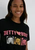 Black Betty Boop T-Shirt - Small Image 3