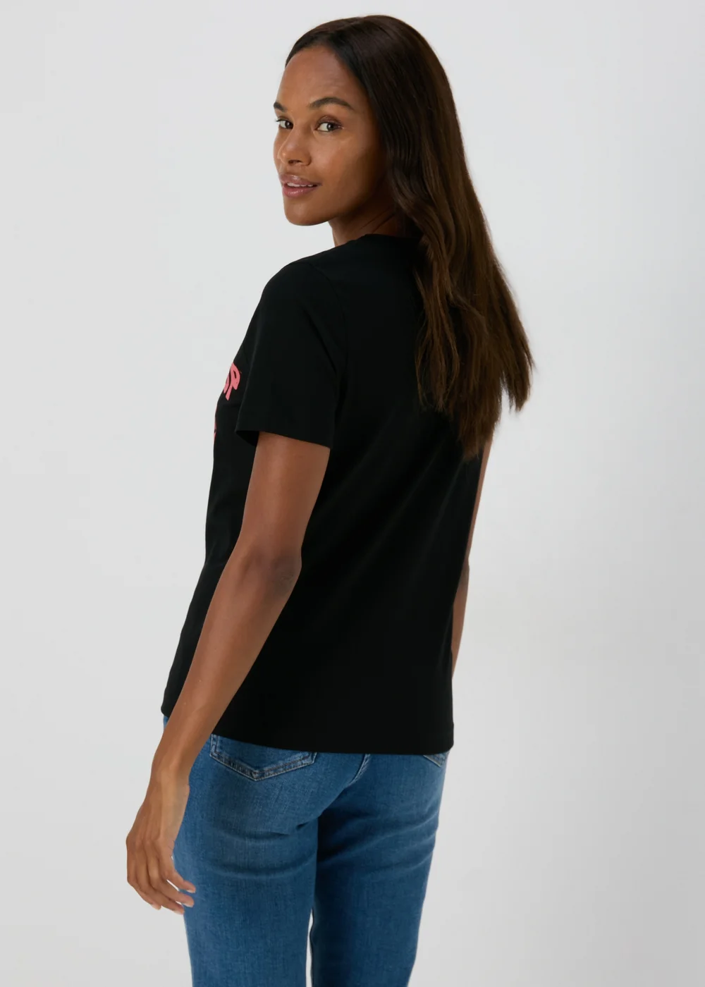 Black Betty Boop T-Shirt - Small Image 2