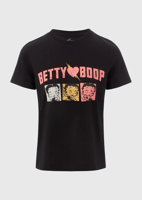 Black Betty Boop T-Shirt - Small Image 5
