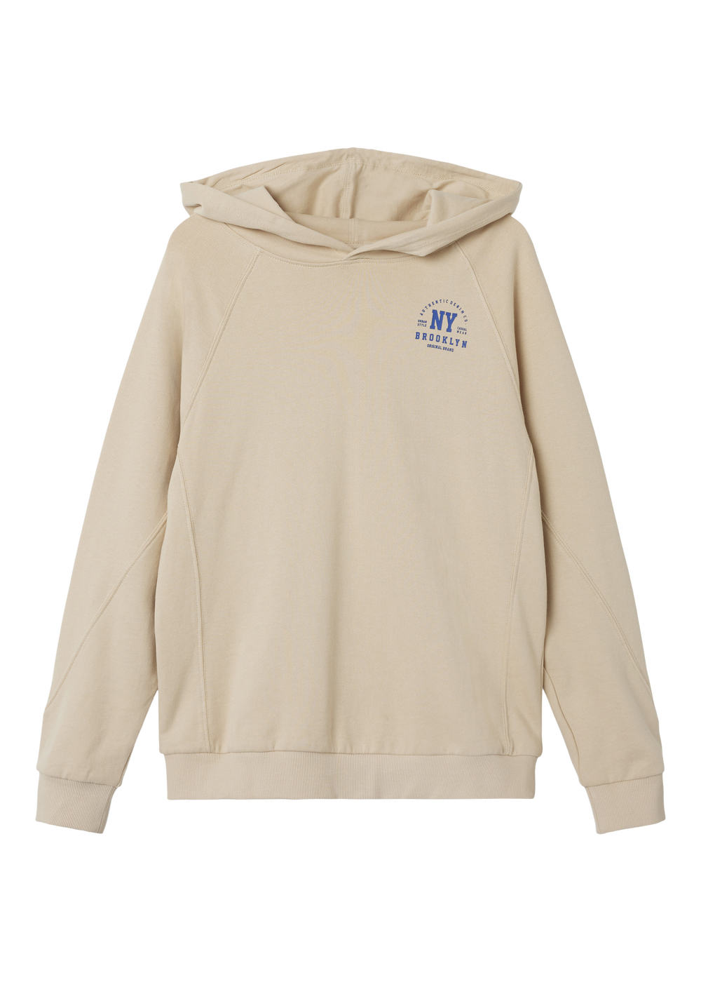 Name It Boys Cream Bando Hoodie (6-12yrs) - 6 Yrs Image 6