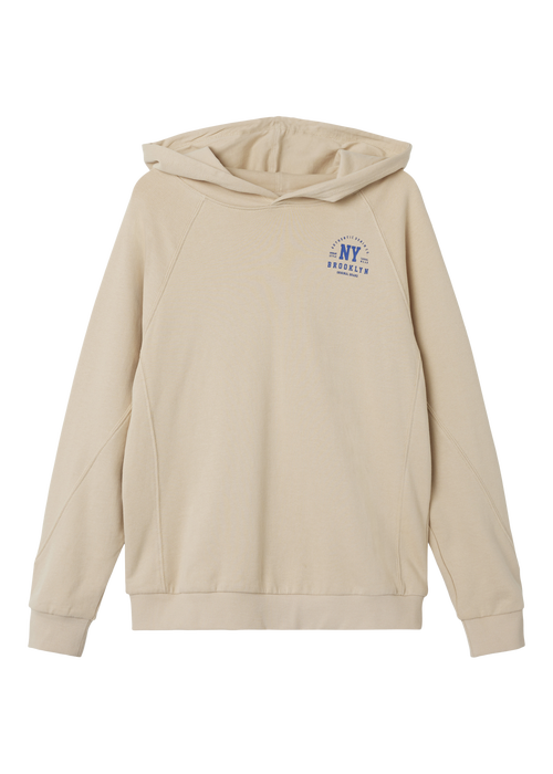 Name It Boys Cream Bando Hoodie (6-12yrs) - 6 Yrs Image 6