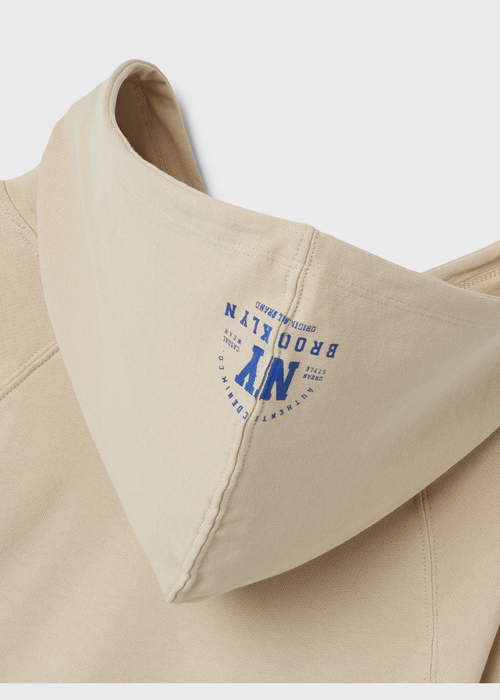 Name It Boys Cream Bando Hoodie (6-12yrs) - 6 Yrs Image 5