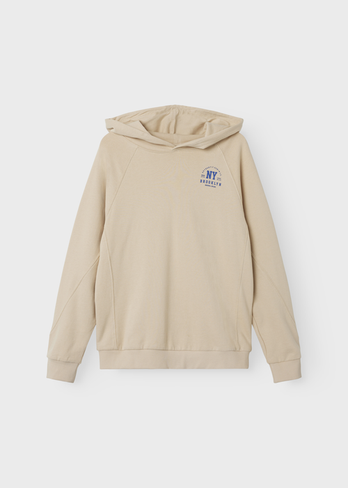 Name It Boys Cream Bando Hoodie (6-12yrs) - 6 Yrs Image 2