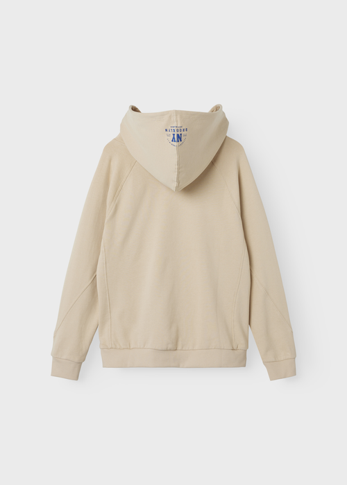 Name It Boys Cream Bando Hoodie (6-12yrs) - 6 Yrs Image 3