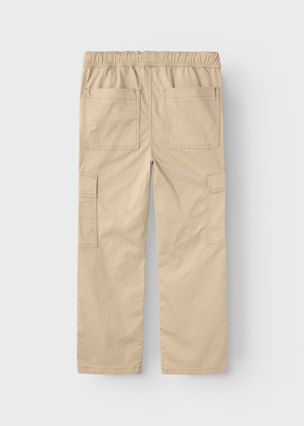 Name It Boys Beige Cargo Trousers (7-12yrs) - 8 Yrs Image 4