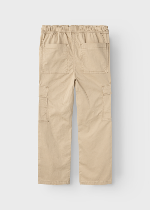 Name It Boys Beige Cargo Trousers (7-12yrs) - 8 Yrs Image 4