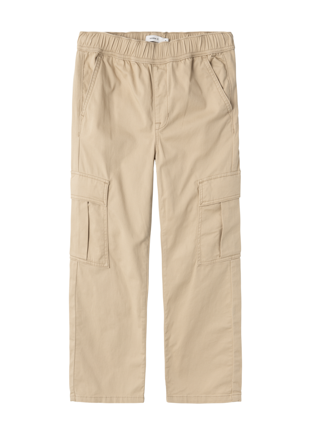 Name It Boys Beige Cargo Trousers (7-12yrs) - 8 Yrs Image 6