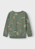 Name It Kids Green Adventure Print Sweatshirt (1-5yrs) - 1-1.5 Yrs Image 3