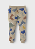 Name It Kids Cream Dinosaur Jogging Bottoms (1-5yrs) - 1 - 1.5 Years Image 1