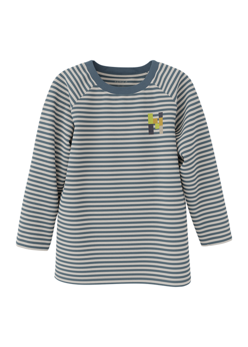 Name It Kids Blue Striped T-Shirt (1-5yrs) - 1 - 1.5 Years Image 4