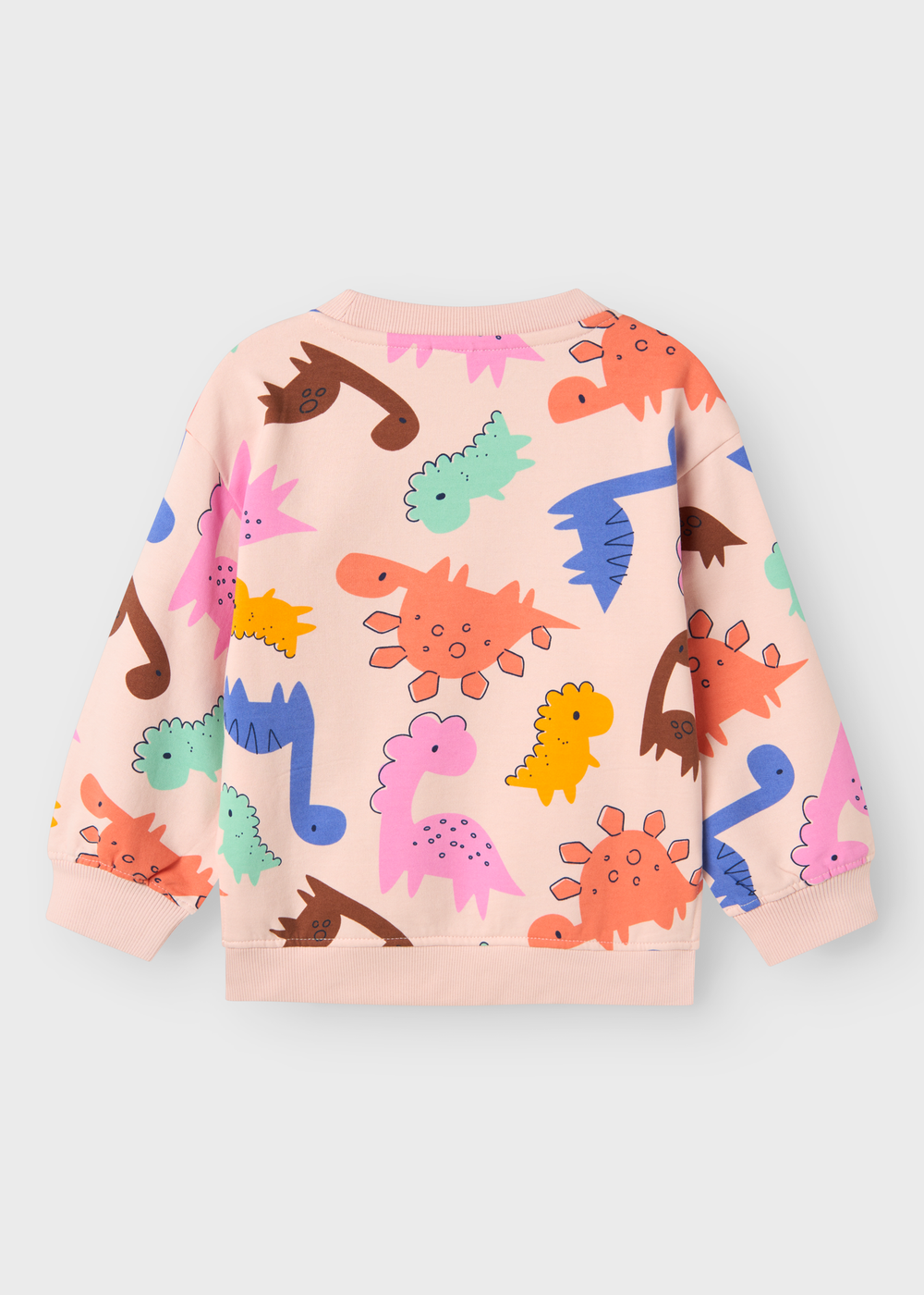 Name It Kids Pink Dinosaur Sweatshirt (1-5yrs) - 1-1.5 Yrs Image 3