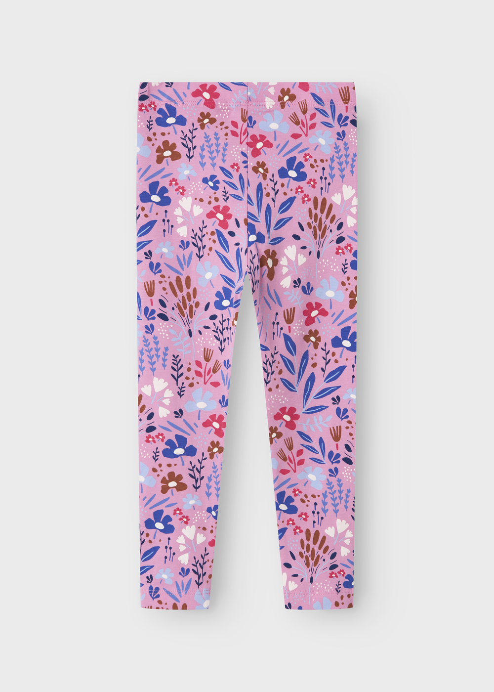 Name It Kids Pink Floral Leggings (1-5yrs) - 1 - 1.5 Years Image 2
