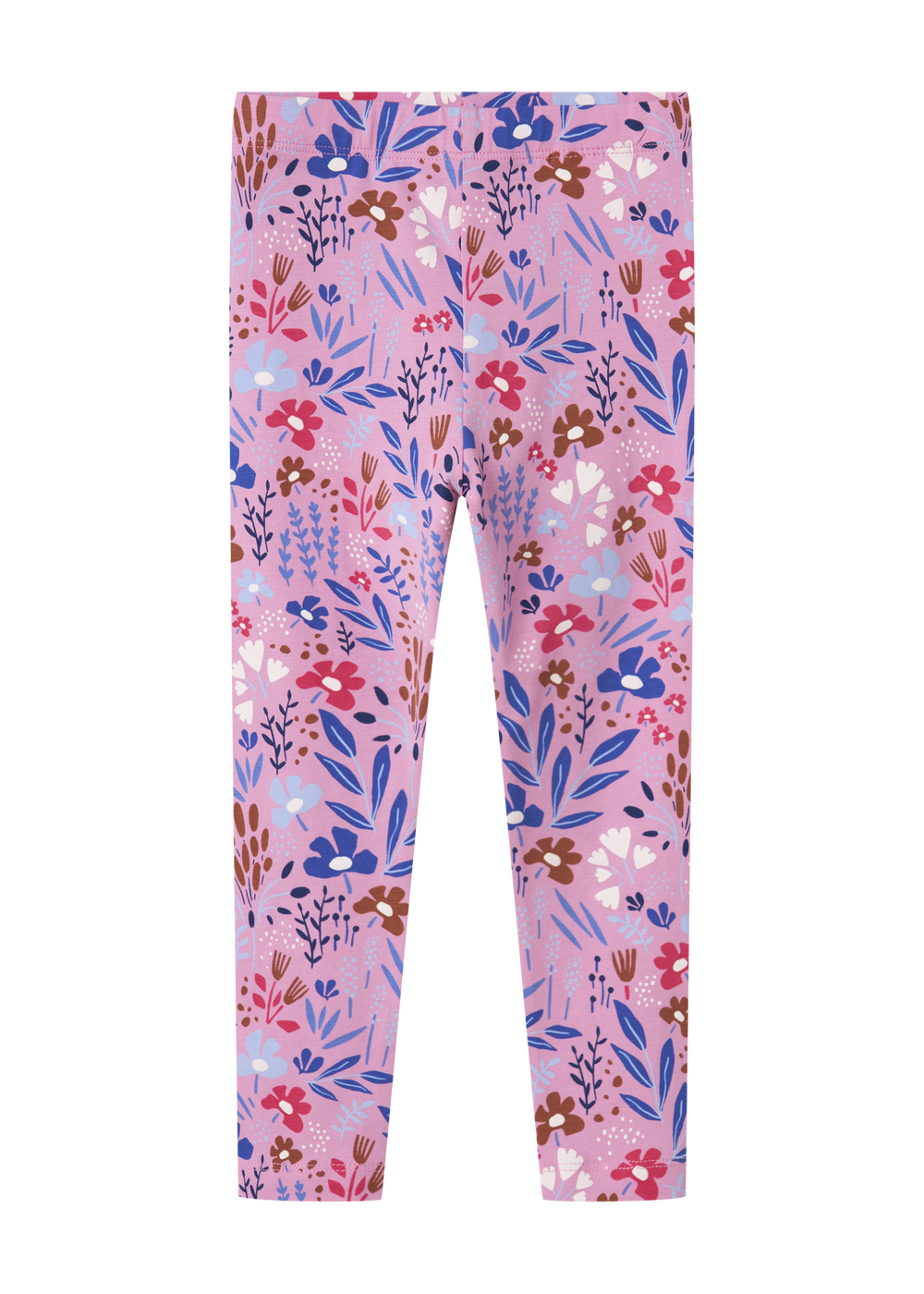 Name It Kids Pink Floral Leggings (1-5yrs) - 1 - 1.5 Years Image 4