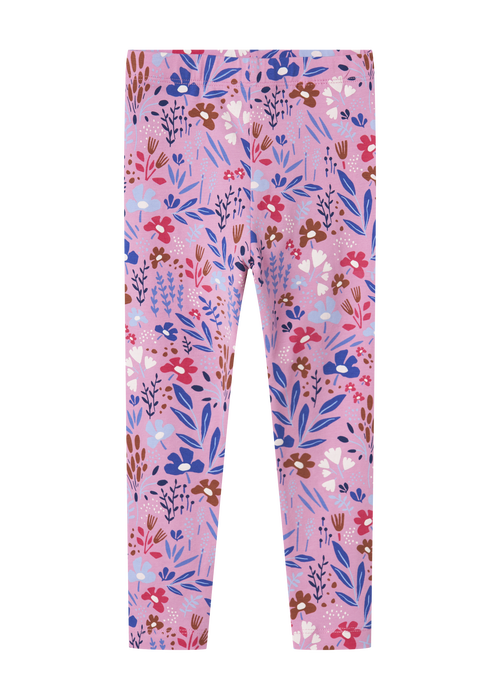 Name It Kids Pink Floral Leggings (1-5yrs) - 1 - 1.5 Years Image 4