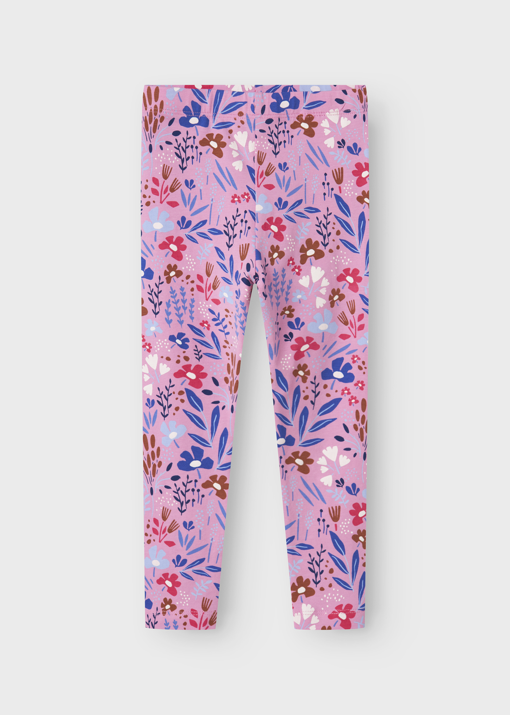 Name It Kids Pink Floral Leggings (1-5yrs) - 1 - 1.5 Years Image 1