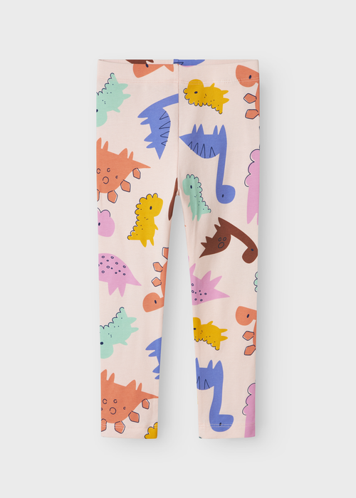 Name It Kids Pink Dinosaur Leggings (1-5yrs) - 1 - 1.5 Years Image 2
