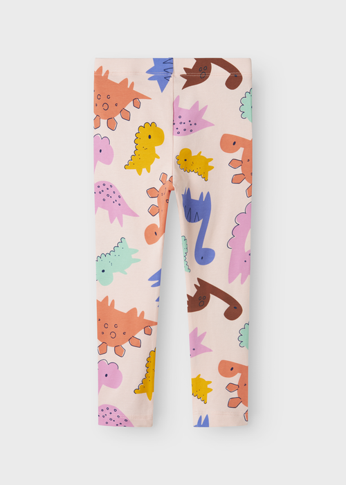 Name It Kids Pink Dinosaur Leggings (1-5yrs) - 1 - 1.5 Years Image 3